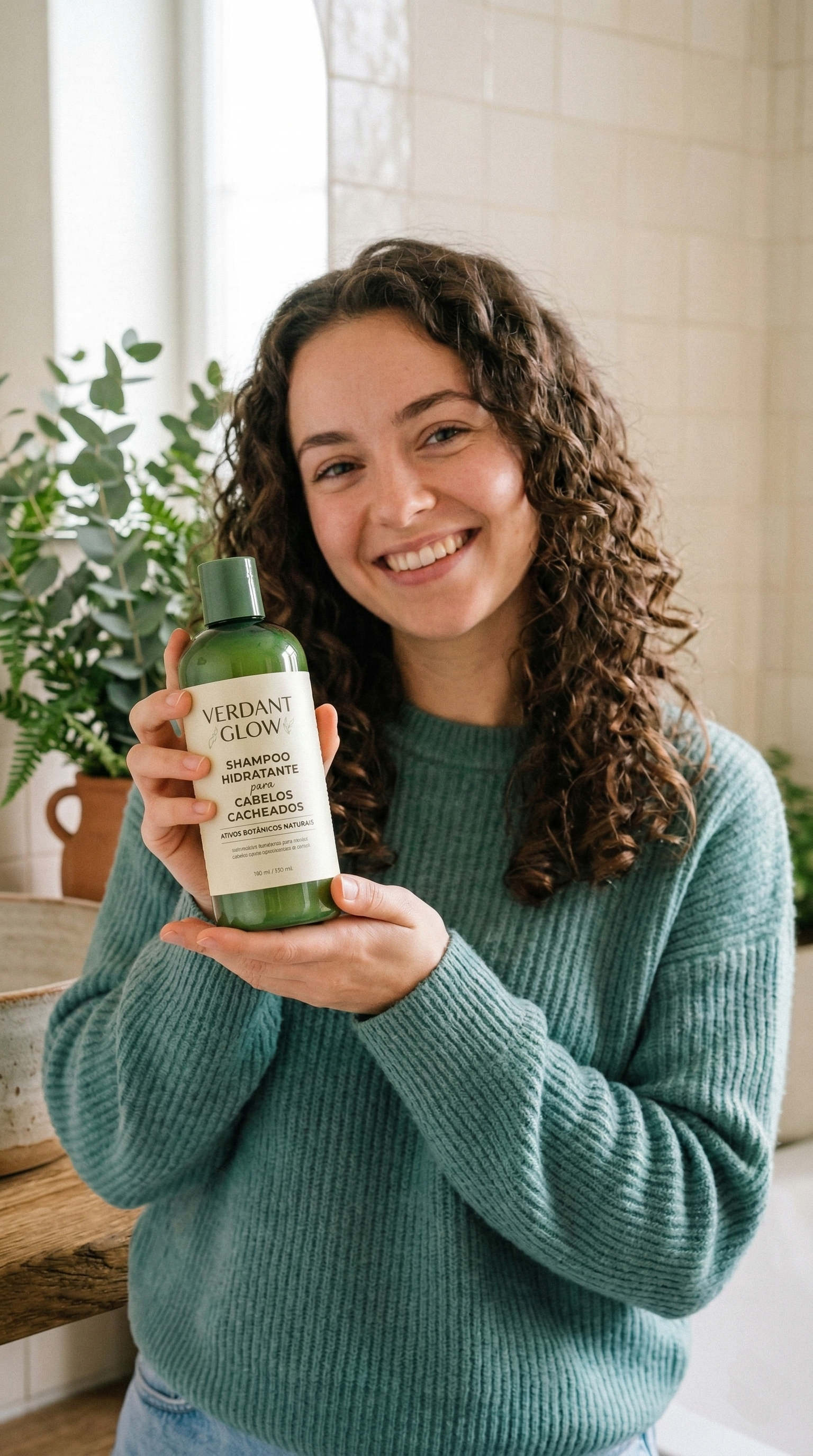 Avatar digital feminino gerado por IA — Videalize